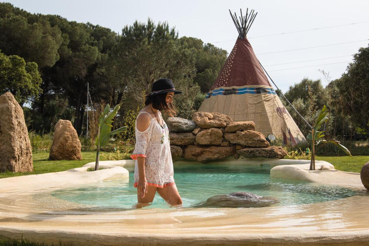 El Oasis De Anayansi Cabanas Con Encanto Vejer de la Frontera Exteriör bild
