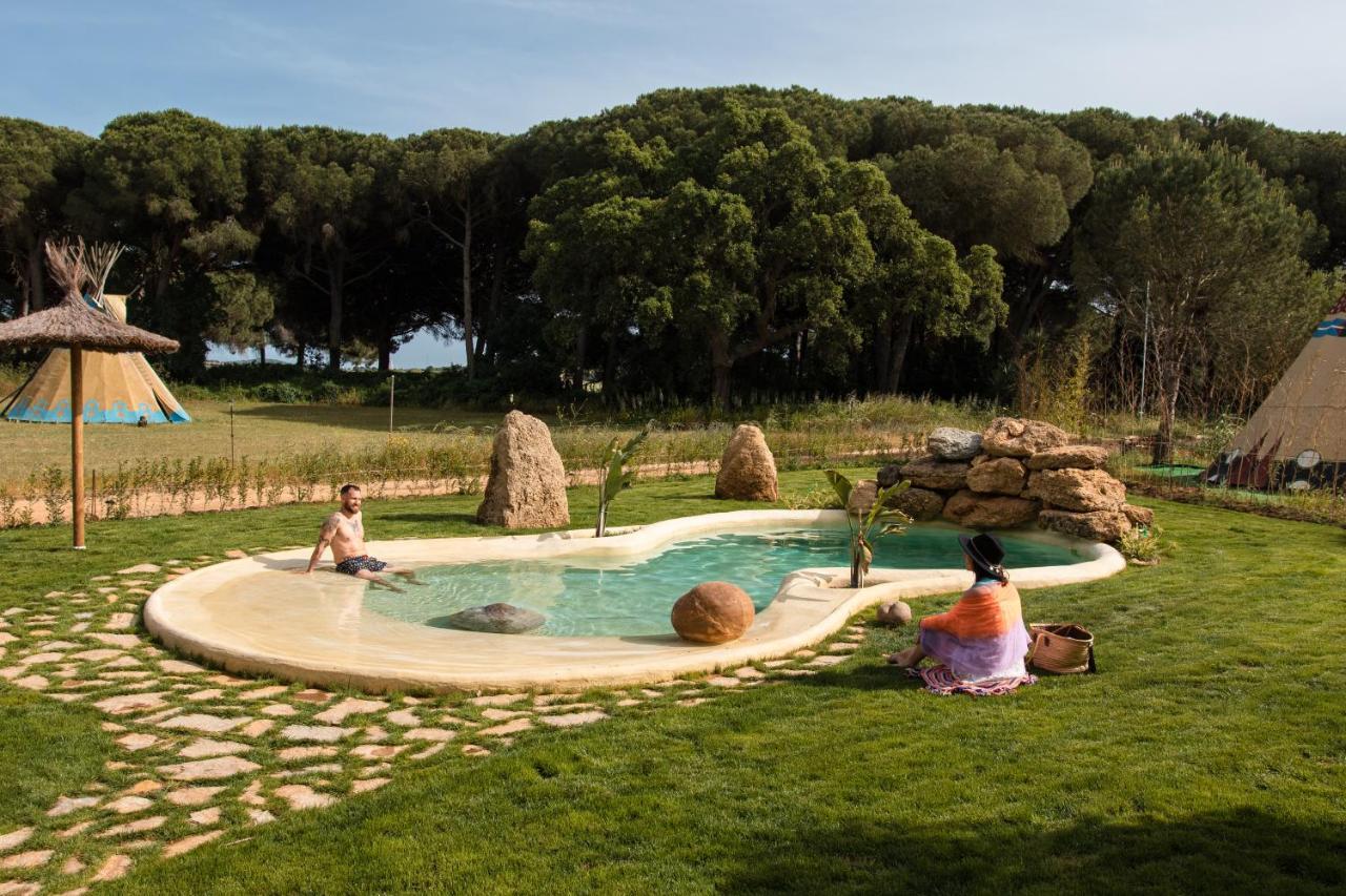 El Oasis De Anayansi Cabanas Con Encanto Vejer de la Frontera Exteriör bild